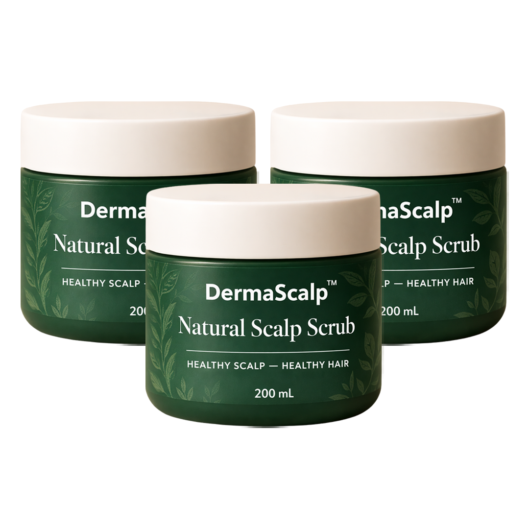 DermaScalp™ Natural Scalp Scrub | Healthy Scalp Guaranteed in 7 Days
