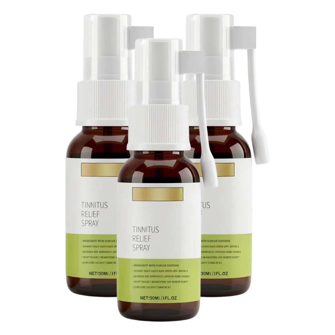 TiniDrops™ TinniRelief Spray gently supports your ears and relieves bothersome ringing, so you can enjoy peace, concentration and restful sleep every day.