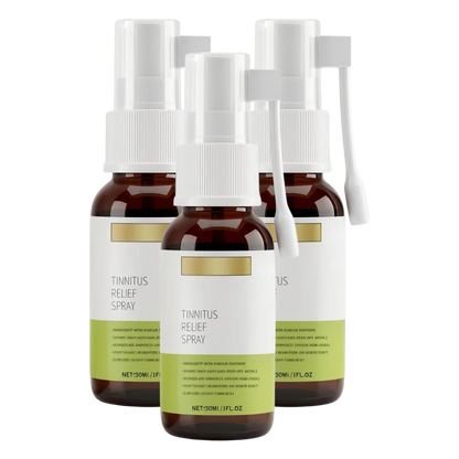 TiniDrops™ TinniRelief Spray gently supports your ears and relieves bothersome ringing, so you can enjoy peace, concentration and restful sleep every day.