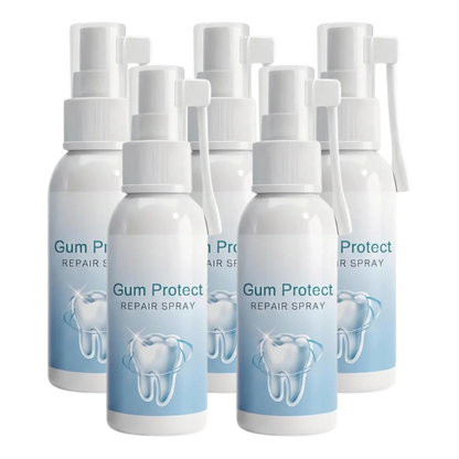 GumSpray™ revitalizes gums and helps whiten teeth within the first week.