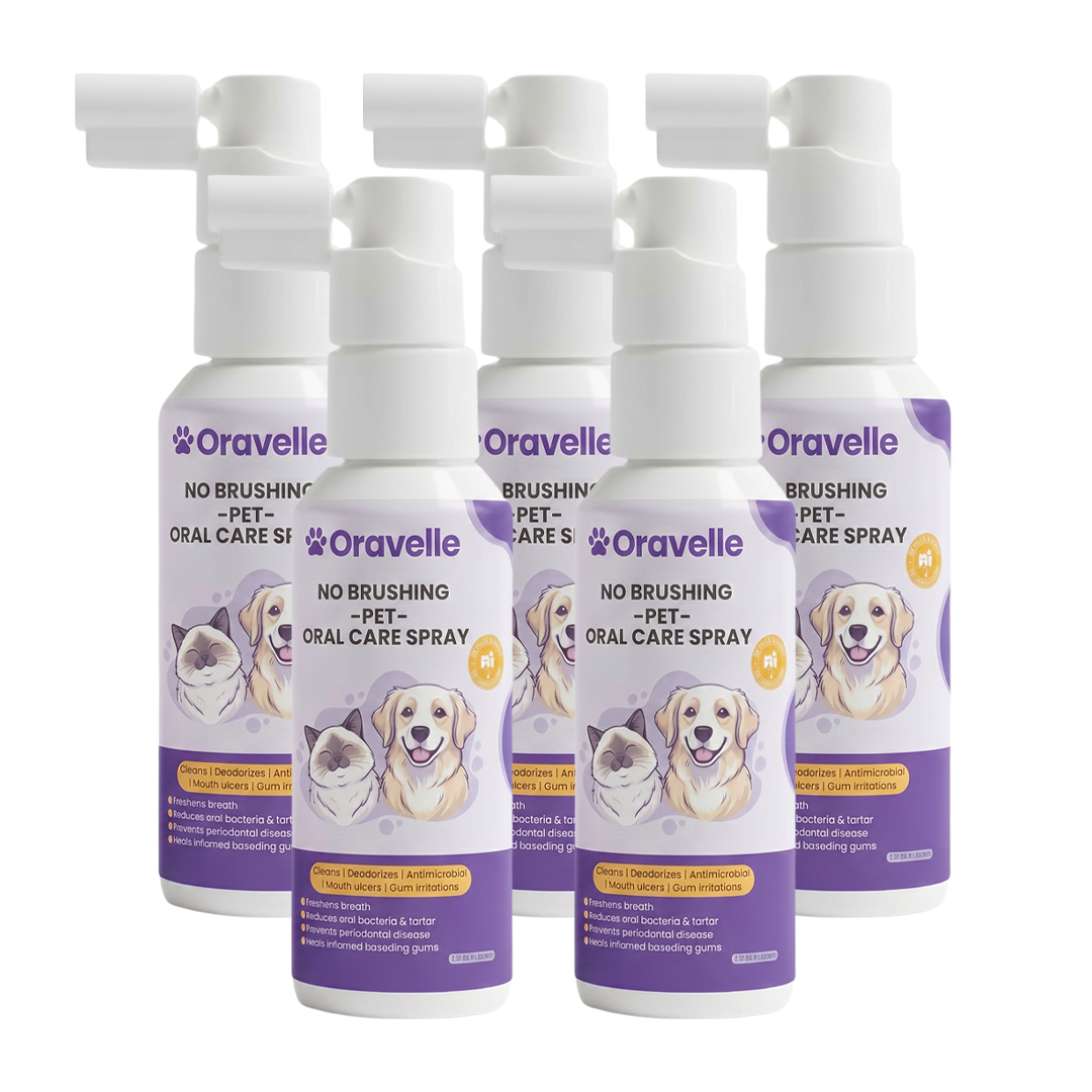 Dental Pet Spray by Oravelle || Veterinarian Recommended 🏆