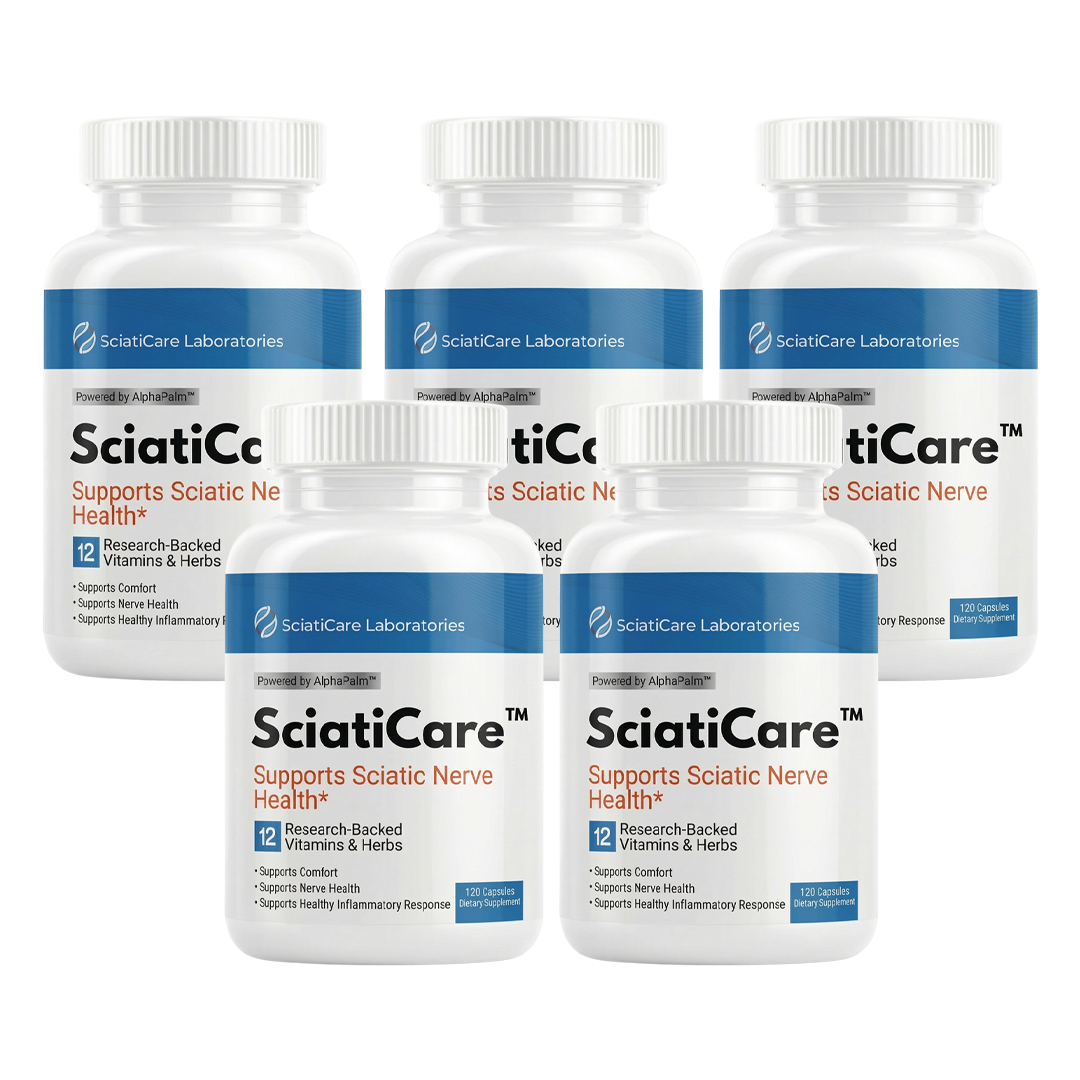 SciatiCare™ Relief Supplement | Get Rid of Burning Sciatica Pain in Just 7 Days with 1 Capsule a Day!