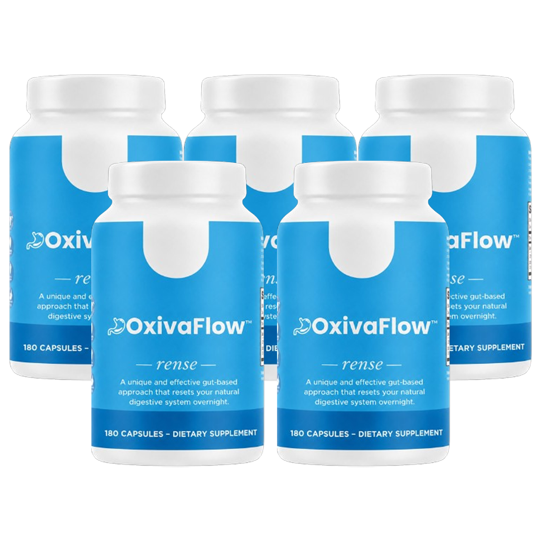 OxivaFlow™ | Gently dissolves hard and stuck stools & provides comfortable toilet visits in just 3 days