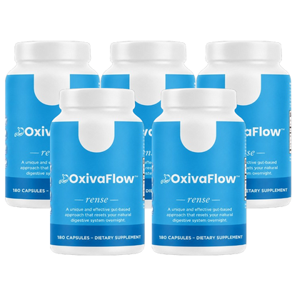 OxivaFlow™ | Gently dissolves hard and stuck stools & provides comfortable toilet visits in just 3 days