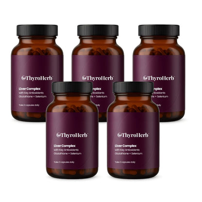 ThyroHerb™ Thyroid & Liver Support | Restore your energy, hair, and metabolism in 7 days