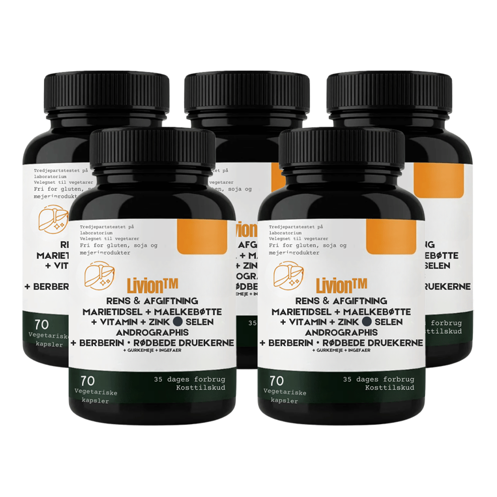 Livion™ | Restore your liver up to 4× faster and remove 95% of toxins in just 1 week!