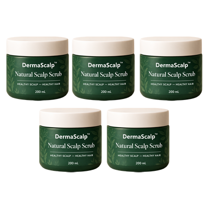 DermaScalp™ Natural Scalp Scrub | Healthy Scalp Guaranteed in 7 Days