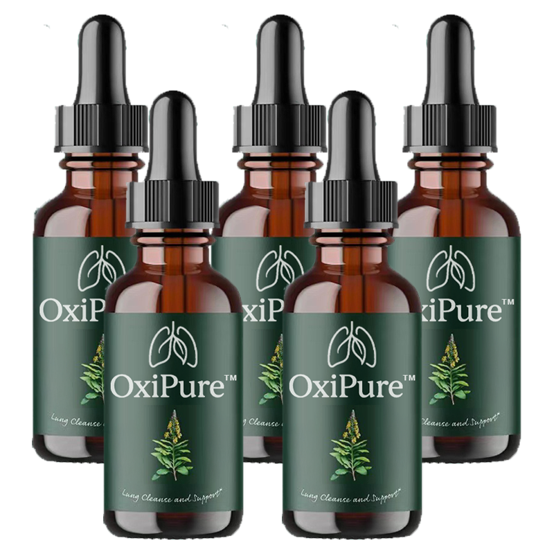 OxiPure™ Lung Cleansing Drops | Clean your airways by 95% in just 48 hours