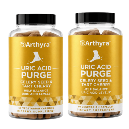 Arthyra™ | Eliminate uric acid crystals and get your freedom of movement back in just 48 hours