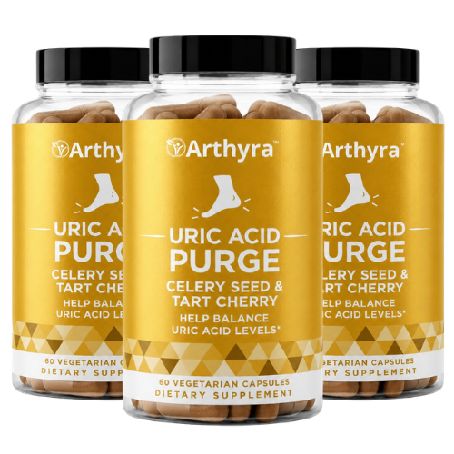 Arthyra™ | Eliminate uric acid crystals and get your freedom of movement back in just 48 hours