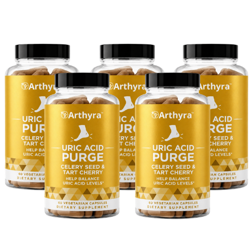 Arthyra™ | Eliminate uric acid crystals and get your freedom of movement back in just 48 hours