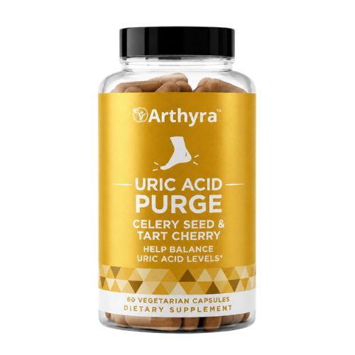 Arthyra™ | Eliminate uric acid crystals and get your freedom of movement back in just 48 hours