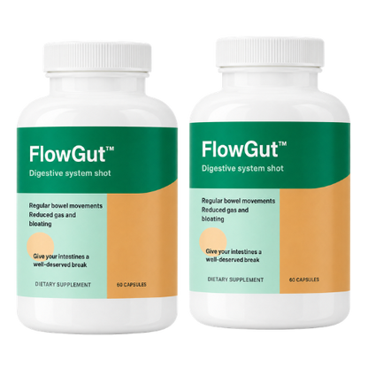 FlowGut™ Capsules | Beat the bloat and drop up to 4.5 kg in just 7 days!