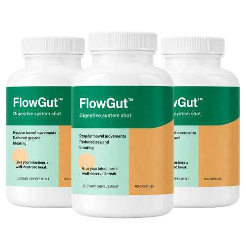 FlowGut™ Capsules | Beat the bloat and drop up to 4.5 kg in just 7 days!