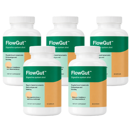 FlowGut™ Capsules | Beat the bloat and drop up to 4.5 kg in just 7 days!
