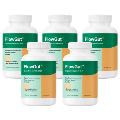 FlowGut™ Capsules | Beat the bloat and drop up to 4.5 kg in just 7 days!