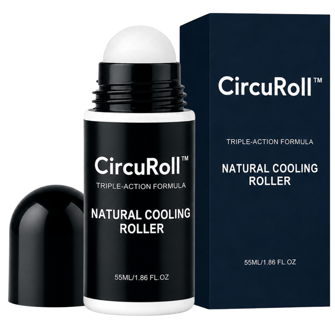CircuRoll™ Natural Cooling Leg Roller | Relieves heavy, swollen legs by up to 94% in just 3 days!