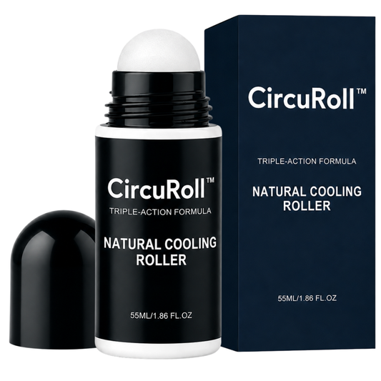 CircuRoll™ Natural Cooling Leg Roller | Relieves heavy, swollen legs by up to 94% in just 3 days!