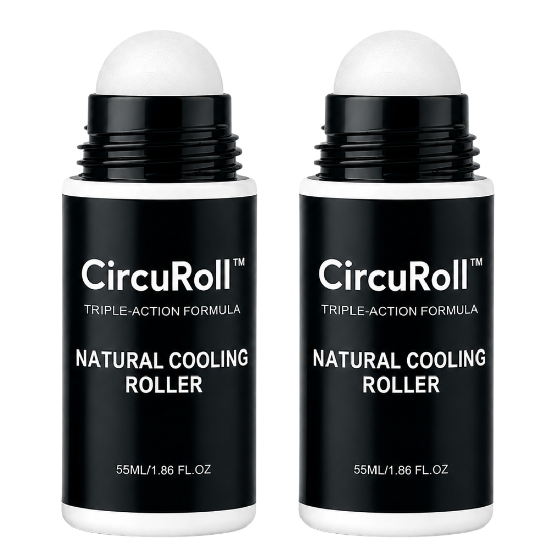 CircuRoll™ Natural Cooling Leg Roller | Relieves heavy, swollen legs by up to 94% in just 3 days!