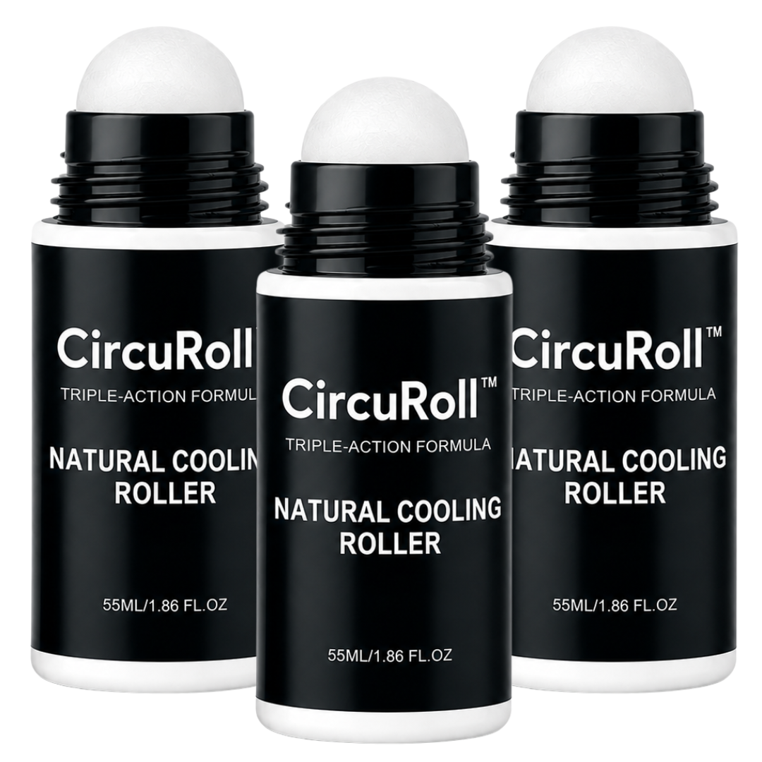 CircuRoll™ Natural Cooling Leg Roller | Relieves heavy, swollen legs by up to 94% in just 3 days!