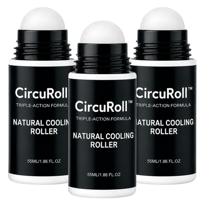 CircuRoll™ Natural Cooling Leg Roller | Relieves heavy, swollen legs by up to 94% in just 3 days!