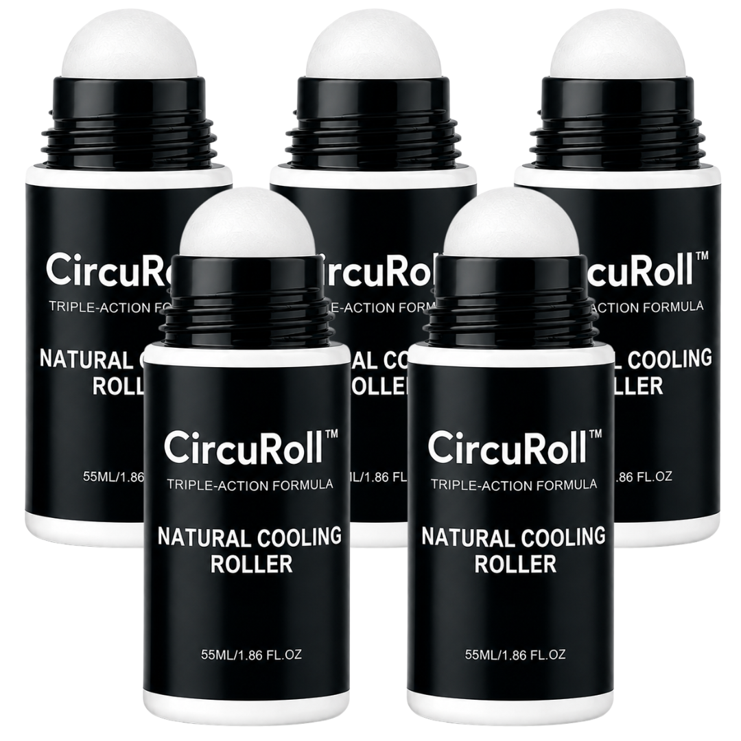 CircuRoll™ Natural Cooling Leg Roller | Relieves heavy, swollen legs by up to 94% in just 3 days!