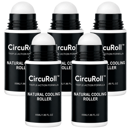 CircuRoll™ Natural Cooling Leg Roller | Relieves heavy, swollen legs by up to 94% in just 3 days!