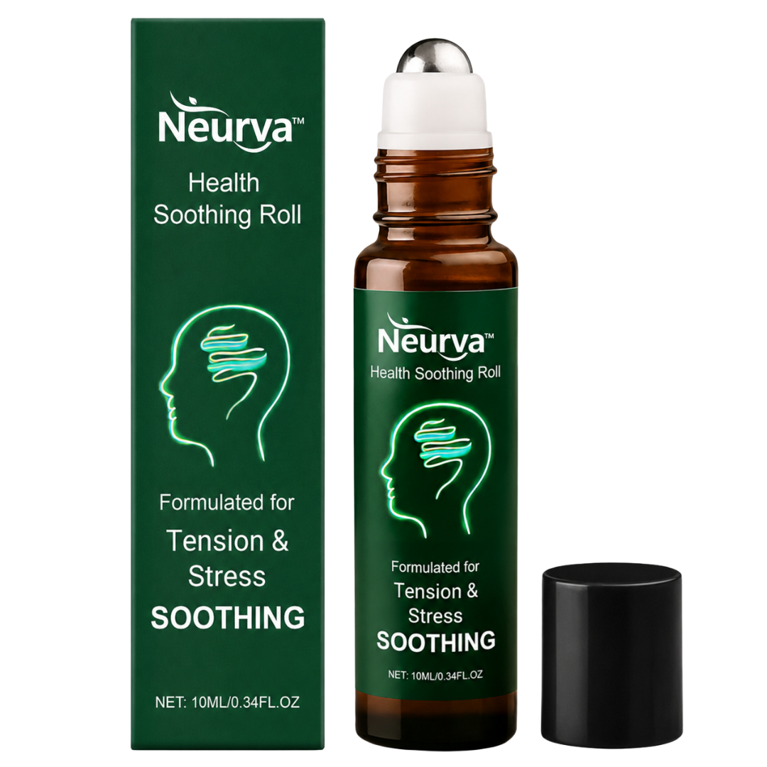 Neurva™ Soothing Roll-On | Treat Migraines and Tension Headaches Naturally