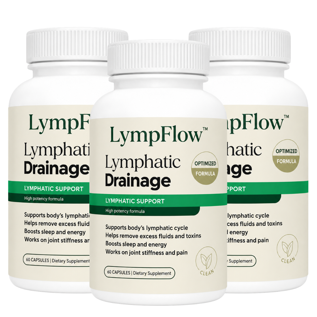 LympFlow™ Decongestant Capsules | Eliminate 96% of swelling in 36 hours before it takes your freedom