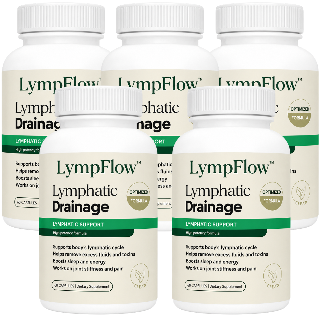 LympFlow™ Decongestant Capsules | Eliminate 96% of swelling in 36 hours before it takes your freedom