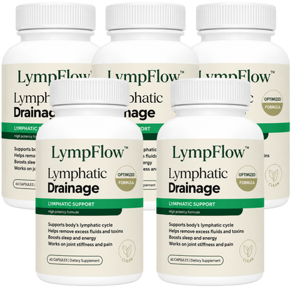 LympFlow™ Decongestant Capsules | Eliminate 96% of swelling in 36 hours before it takes your freedom