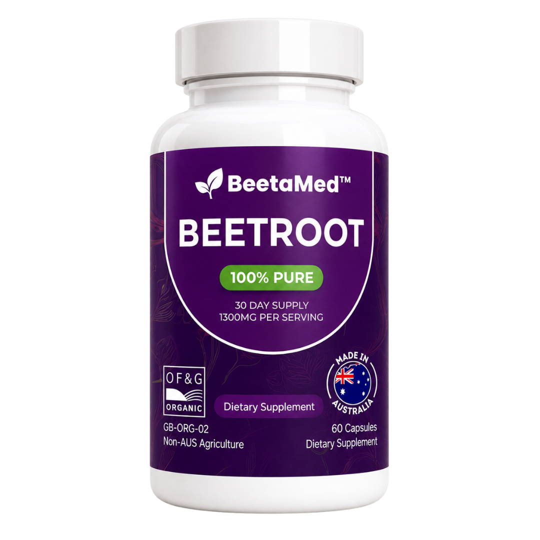 BeetaMed™ Beetroot Capsules | Support Healthy Circulation, Joint Comfort & Vitality