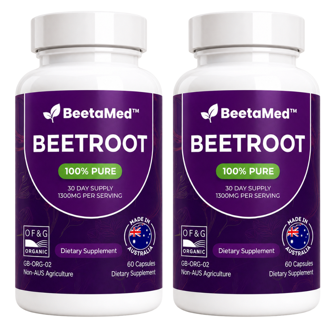 BeetaMed™ Beetroot Capsules | Support Healthy Circulation, Joint Comfort & Vitality