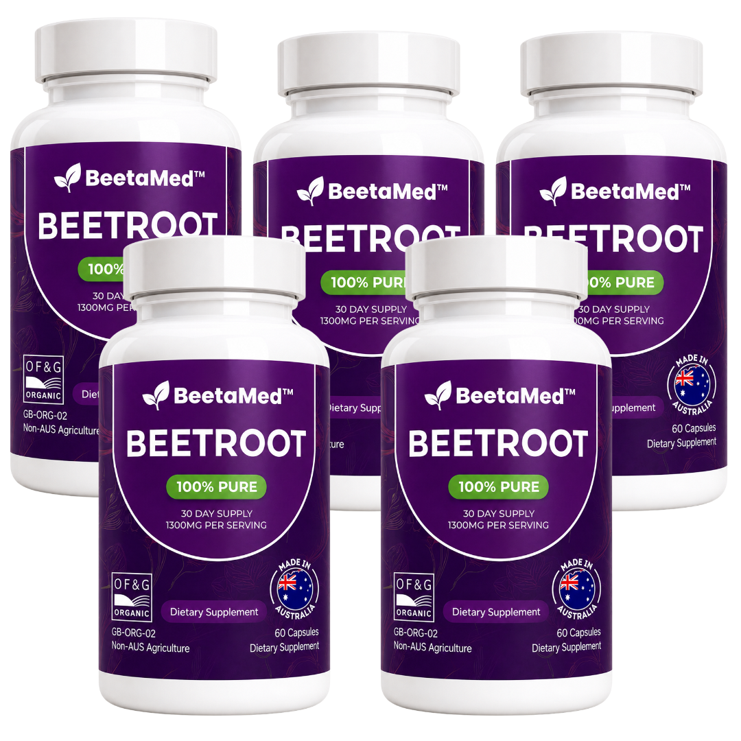 BeetaMed™ Beetroot Capsules | Support Healthy Circulation, Joint Comfort & Vitality