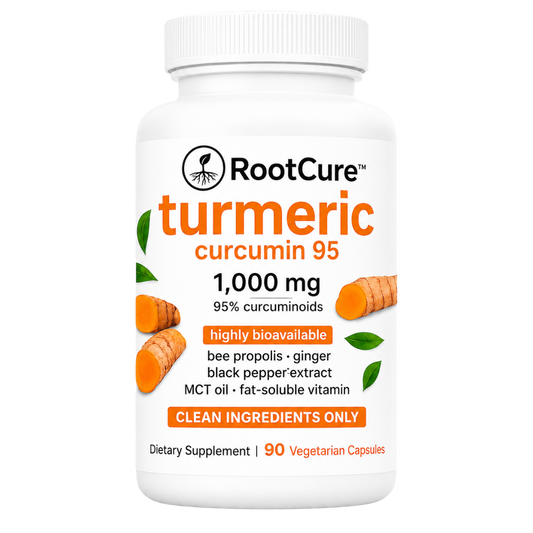 RootCure™ Turmeric Curcumin Capsules (1,000 mg)
