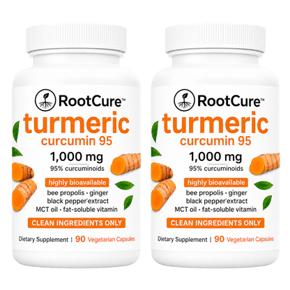 RootCure™ Turmeric Curcumin Capsules (1,000 mg)