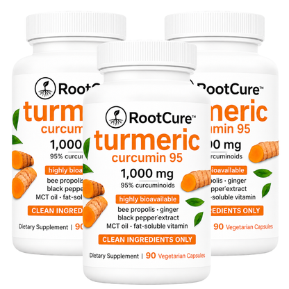 RootCure™ Turmeric Curcumin Capsules (1,000 mg)