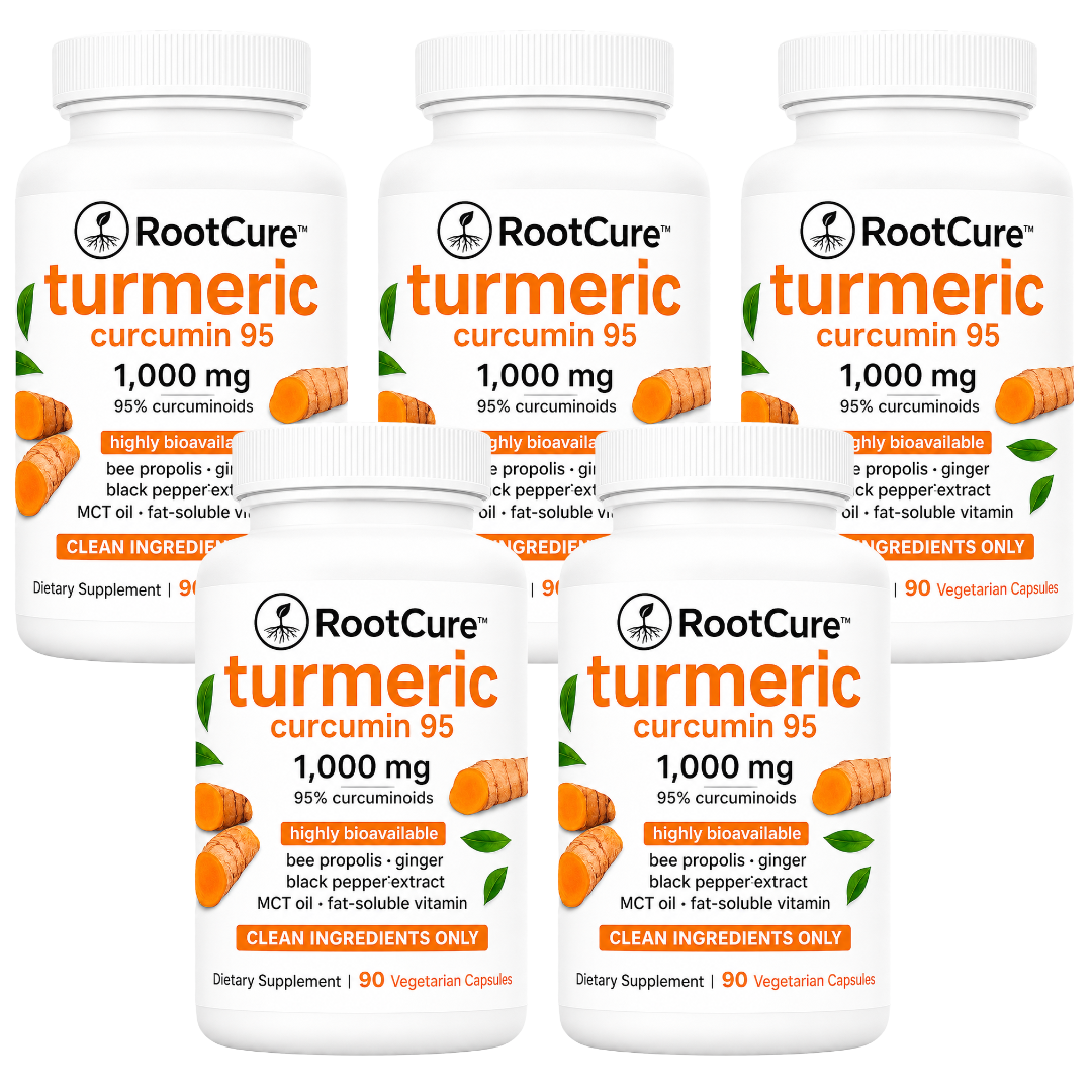 RootCure™ Turmeric Curcumin Capsules (1,000 mg)