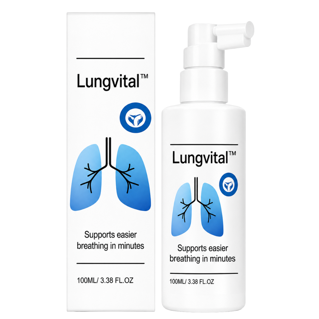 Lungvital™ Spray | Remove Up to 97% of Mucus in 3 Days!