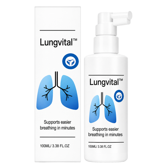 Lungvital™ Spray | Remove Up to 97% of Mucus in 3 Days!