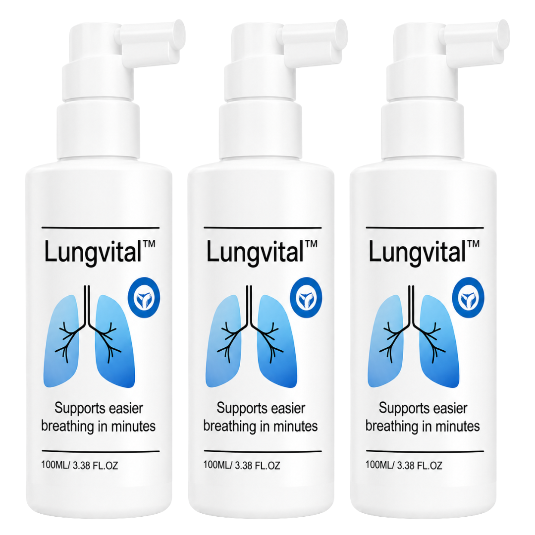 Lungvital™ Spray | Remove Up to 97% of Mucus in 3 Days!