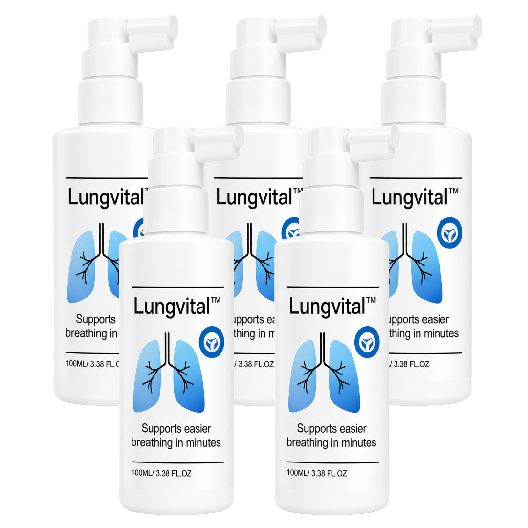 Lungvital™ Spray | Remove Up to 97% of Mucus in 3 Days!
