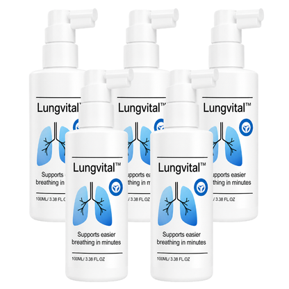 Lungvital™ Spray | Remove Up to 97% of Mucus in 3 Days!