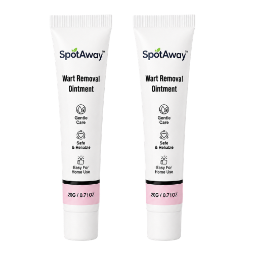 SpotAway™ Wart Cream | Smooth, wart-free skin, in just 4 days!