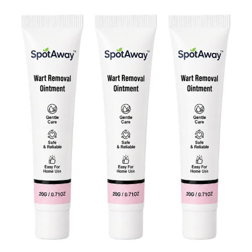 SpotAway™ Wart Cream | Smooth, wart-free skin, in just 4 days!