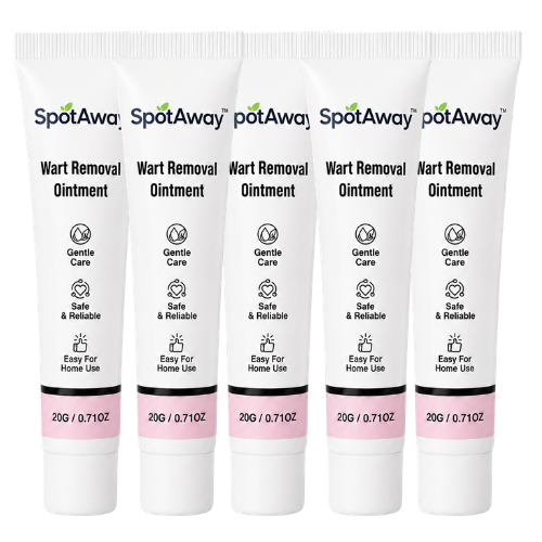 SpotAway™ Wart Cream | Smooth, wart-free skin, in just 4 days!