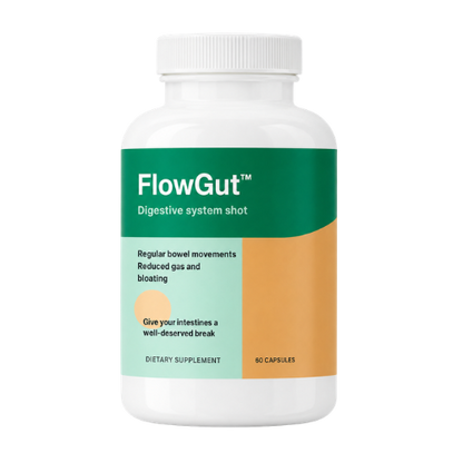 FlowGut™ Capsules | Beat the bloat and drop up to 4.5 kg in just 7 days!