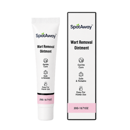 SpotAway™ Wart Cream | Smooth, wart-free skin, in just 4 days!